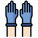 glove, protection, latex, housekeeping, rubber, gloves