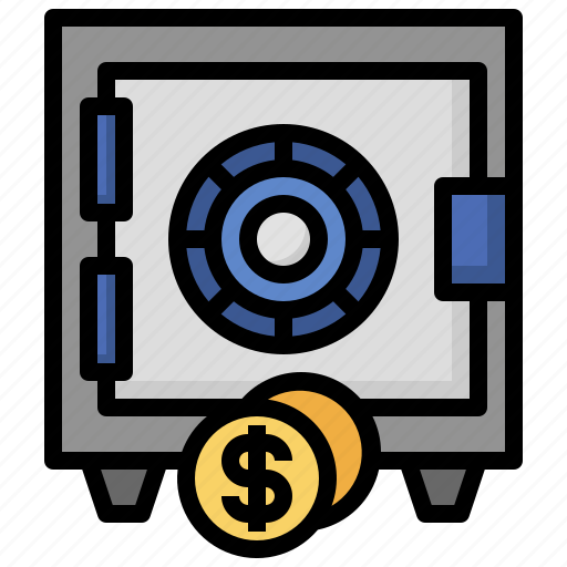 Bank, business, savings, security, banking, safebox icon - Download on Iconfinder