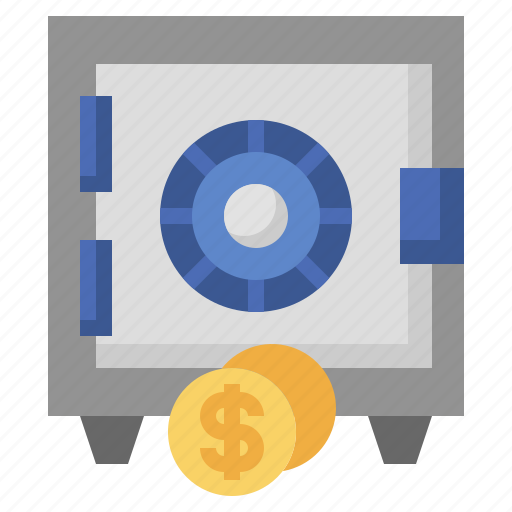 Bank, banking, savings, safebox, security, business icon - Download on Iconfinder