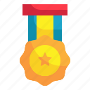 award, badge, circle, star, prize, trophy, medal