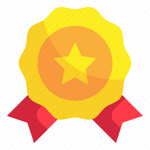 Badge, reward, prize, star, award, trophy, medal icon - Download on Iconfinder