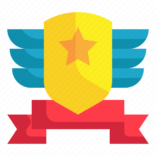 Badge, ribbon, star, prize, award, medal, trophy icon - Download on Iconfinder