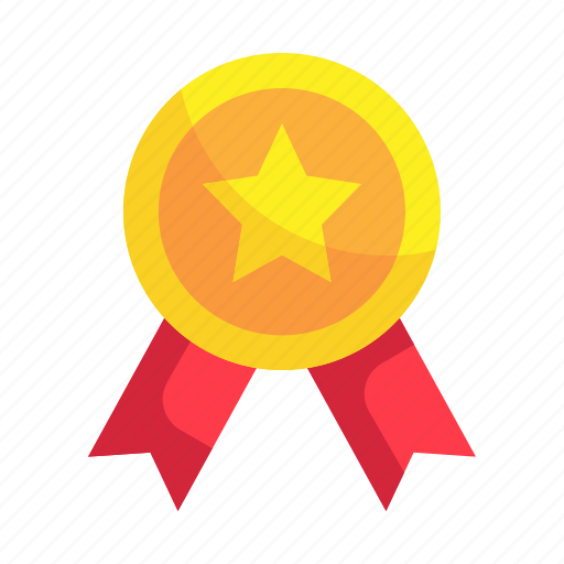 Star, reward, prize, badge, ribbon, award, trophy icon - Download on Iconfinder