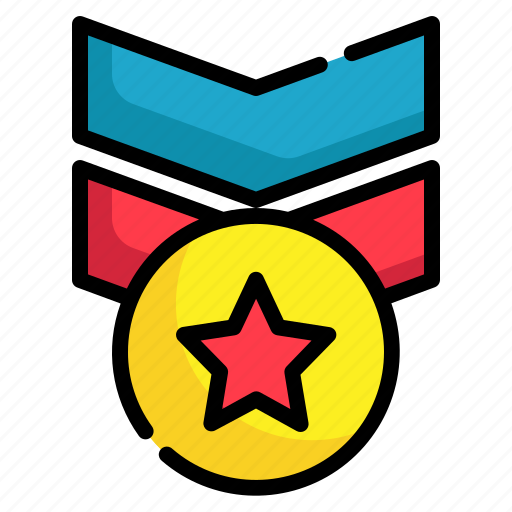 Badge, reward, prize, star, award, medal icon icon - Download on Iconfinder
