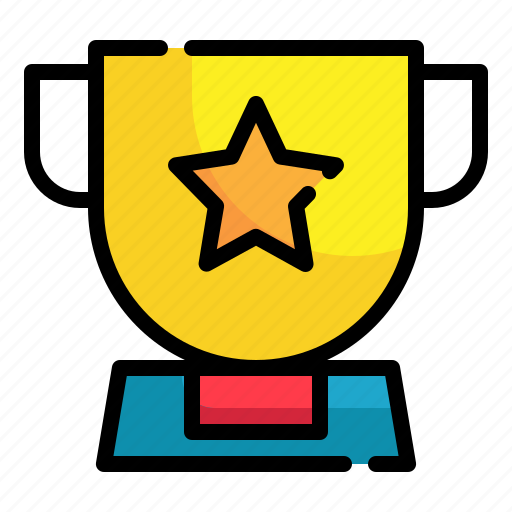 Cup, winner, trophy, star, award, medal, prize icon icon - Download on Iconfinder
