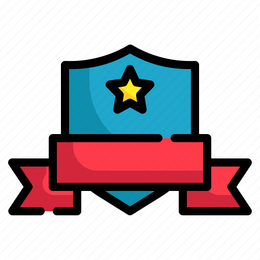 Reward, badge, ribbon, achievement, star, medal, award icon icon - Download on Iconfinder