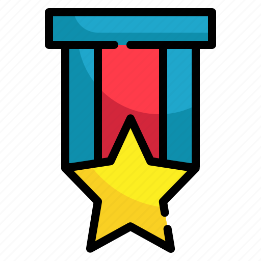 Star, achievement, prize, reward, award, medal icon icon - Download on Iconfinder