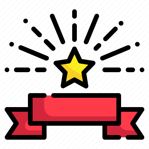 Vote, ratting, star, ribbon, award, prize, rating icon - Download on Iconfinder