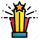winner, reward, prize, star, trophy, medal, award icon