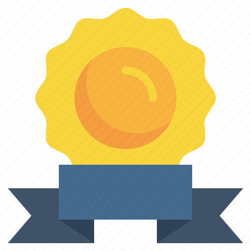Badge, prize, winner, champion, reward icon, medal icon - Download on Iconfinder