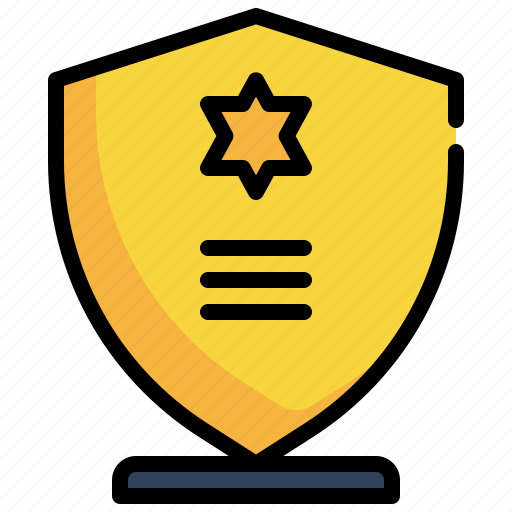 Badge, success, shield, trophy, reward icon, prize, medal icon - Download on Iconfinder