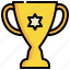 trophy, cup, winner, award, champion, reward icon 