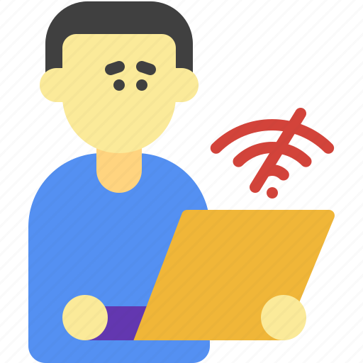 Warning, wifi, signal, matter, thing, dilemma, problem icon - Download on Iconfinder
