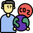 co2, greenhouse, effect, global, warming, earth, matter