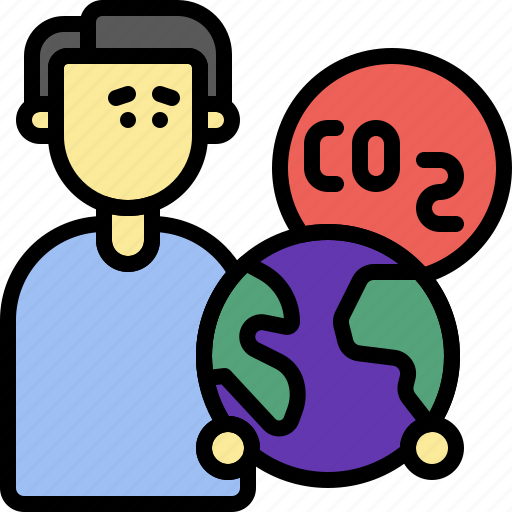 Co2, greenhouse, effect, global, warming, earth, matter icon - Download on Iconfinder