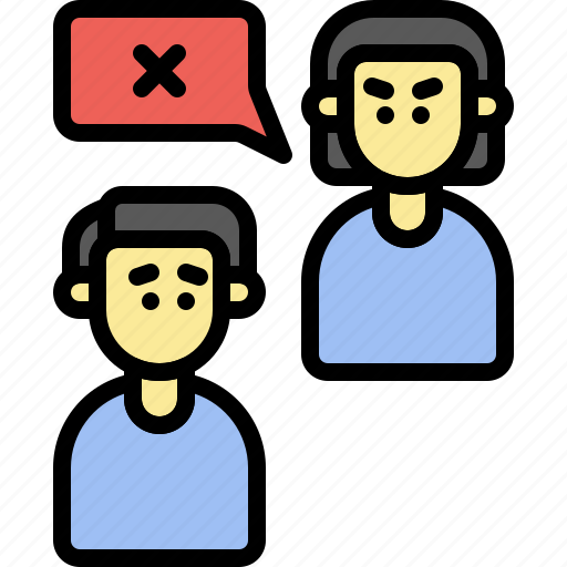 Communication, partner, couple, matter, thing, dilemma, problem icon - Download on Iconfinder