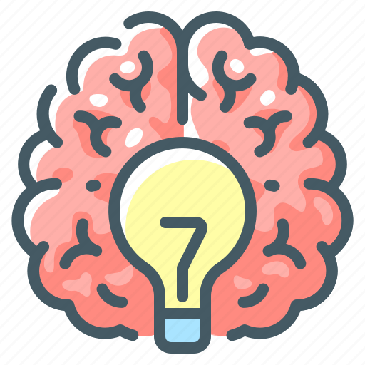 Brainstorm, idea, brain, mind, bulb, lamp icon - Download on Iconfinder