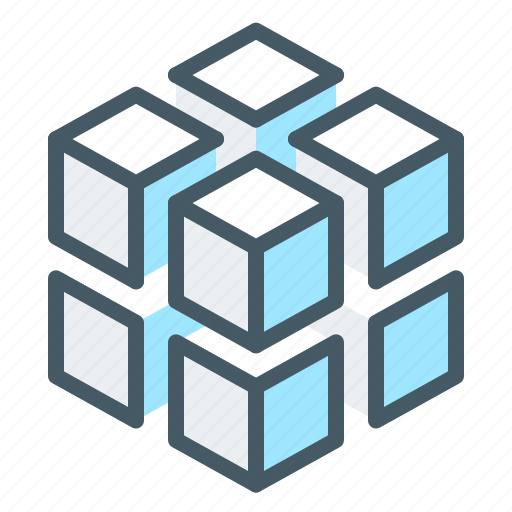 Cube, trigonometry, 3d, modeling icon - Download on Iconfinder