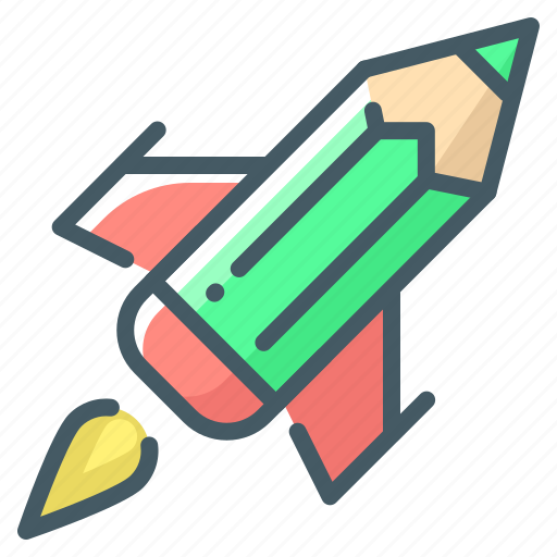 Web, pencil, deploy, launch icon - Download on Iconfinder