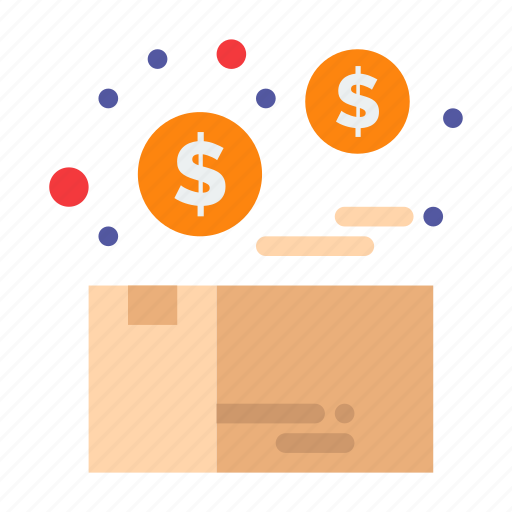 Box, bundle, money, package, product icon - Download on Iconfinder