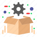 box, gear, optimization, package, seo