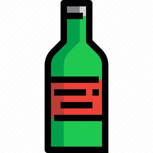 Bottle, drink, glass, packaging, product icon - Download on Iconfinder