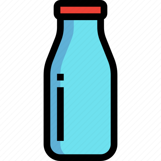 Bottle, drink, milk, packaging, product icon - Download on Iconfinder
