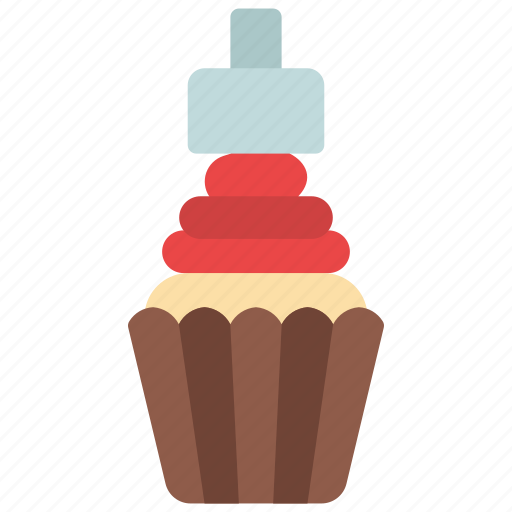 Cupcake, icing, assembly, industry, food, desert icon - Download on Iconfinder