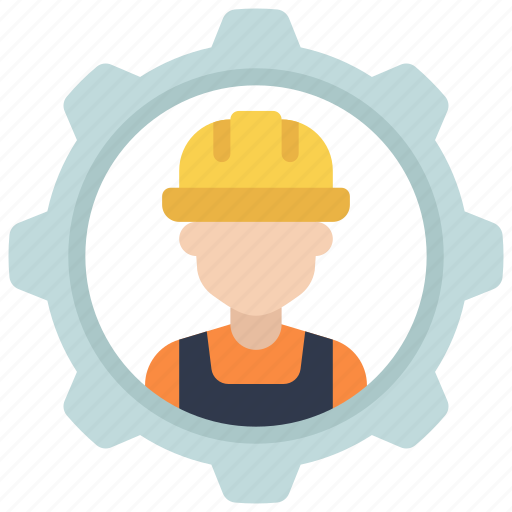 Worker, management, assembly, industry, manage icon - Download on Iconfinder