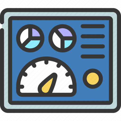 Assembly, machine, screen, industry, data icon - Download on Iconfinder