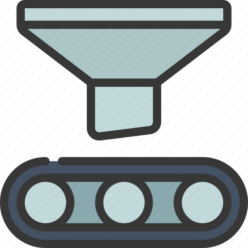 Conveyor, filter, assembly, industry, belt icon - Download on Iconfinder