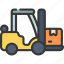 fork, lift, assembly, industry, vehicle 