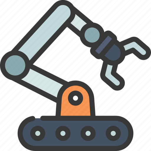 Moving, robot, arm, assembly, industry, robotics icon - Download on Iconfinder