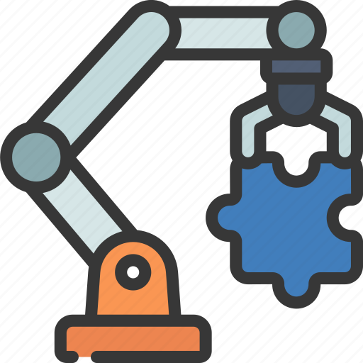 Smart, robot, arm, assembly, industry, robotics icon - Download on Iconfinder