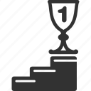 achievement, award, first place, trophy