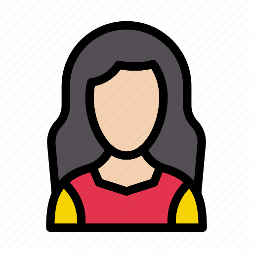 Girl, women, female, lady, avatar icon - Download on Iconfinder