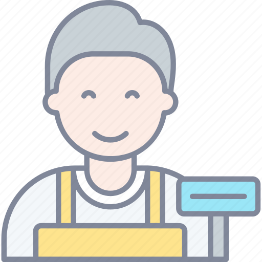 Cashier, accountant, job, profession icon - Download on Iconfinder