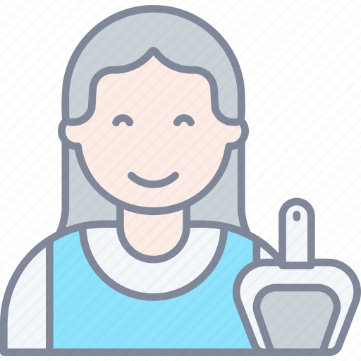 Cleaner, housekeeping, cleaning, job icon - Download on Iconfinder