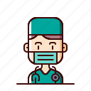 avatar, doctor, stethoscope, surgeon