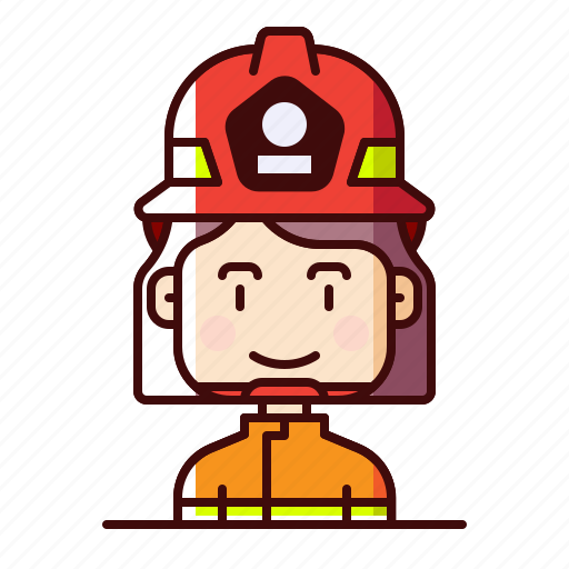 Avatar, female, fighter, fire icon - Download on Iconfinder