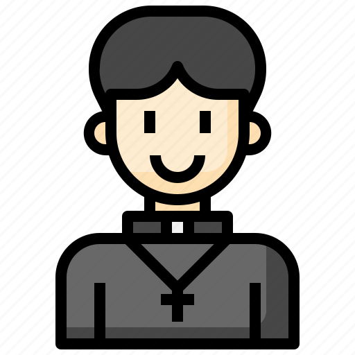 Priest, profession, profile, man, user icon - Download on Iconfinder