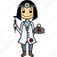 doctor, female, girl, hospital, proffesions, sick, woman 