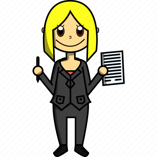 Business, company, girl, manager, money, proffesions, woman icon - Download on Iconfinder