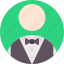 user, avatar, person, man, profile, waiter 