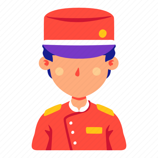 Doorman, man, hotel, avatar, profile icon - Download on Iconfinder