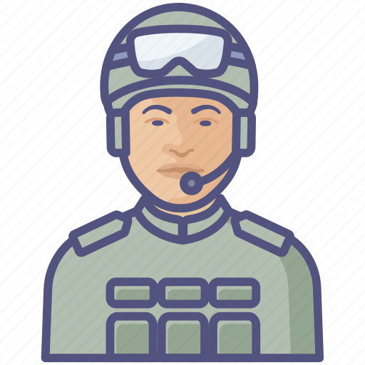 Avatar, man, military, profession, soldier icon - Download on Iconfinder