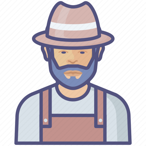 Avatar, farmer, male, old man, professional icon - Download on Iconfinder