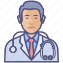 avatar, doctor, man, medical, profession