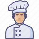 avatar, chef, cook, man, profession