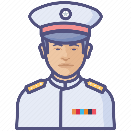 Avatar, general, man, military, navy, police, profession icon - Download on Iconfinder